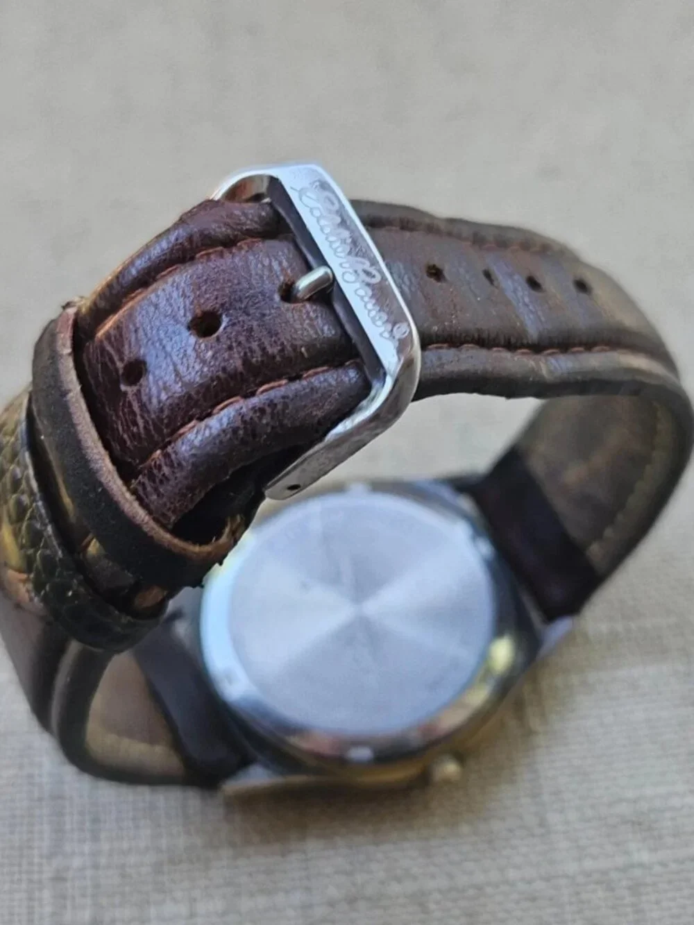 Vintage Eddie Bauer Men Wristwatch Analog Quartz Date Calendar Wrist Watch